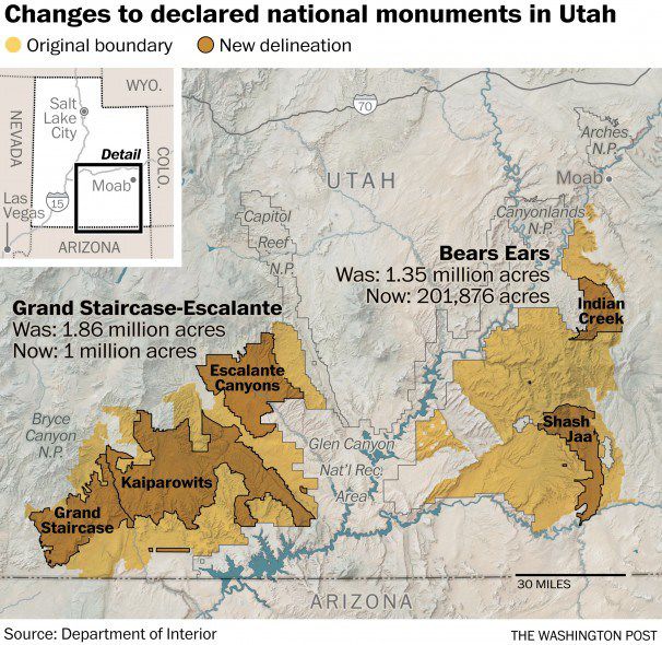 Feds propose selling former national monument lands